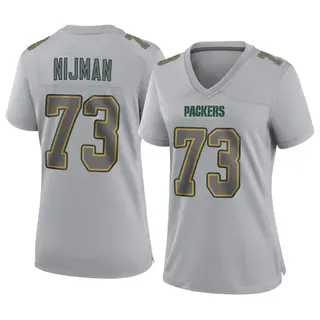 Packers #73 Yosh Nijman Nike Home Game Jersey 3XL Fir Green