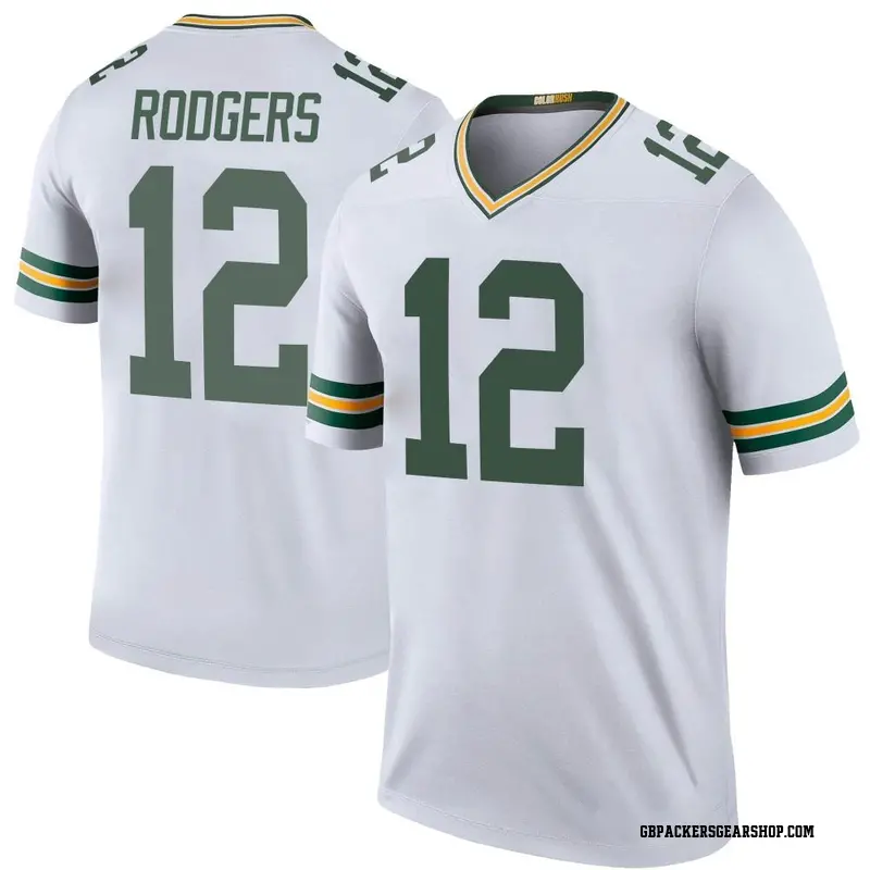 aaron rodgers jersey mens large