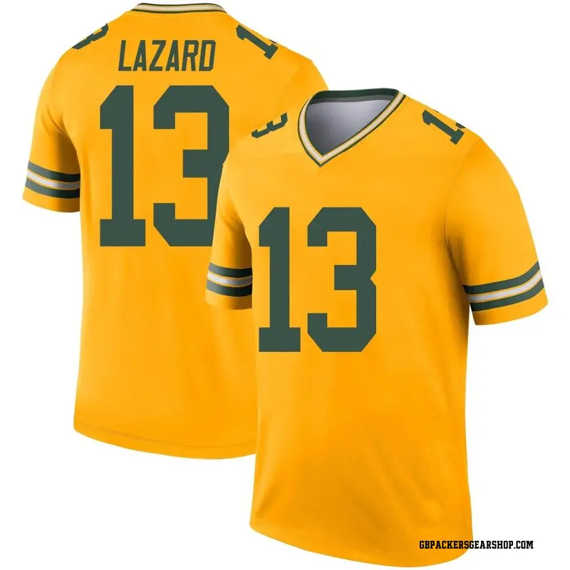 Youth Green Bay Packers #13 Allen Lazard White Vapor Untouchable