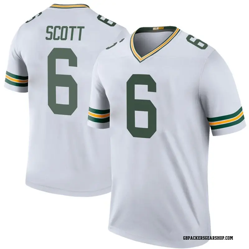 green bay packers jersey white