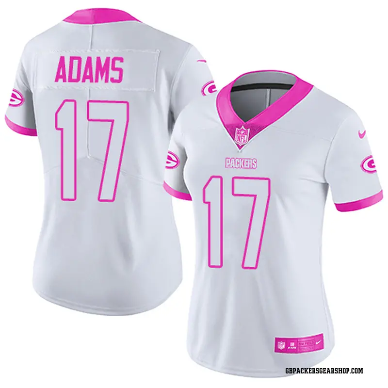 pink packers jersey